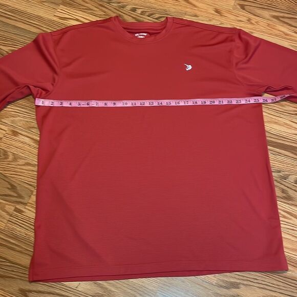 Reel Legends Long Sleeve Tee, rusty coral, X-Large - Picture 3 of 7